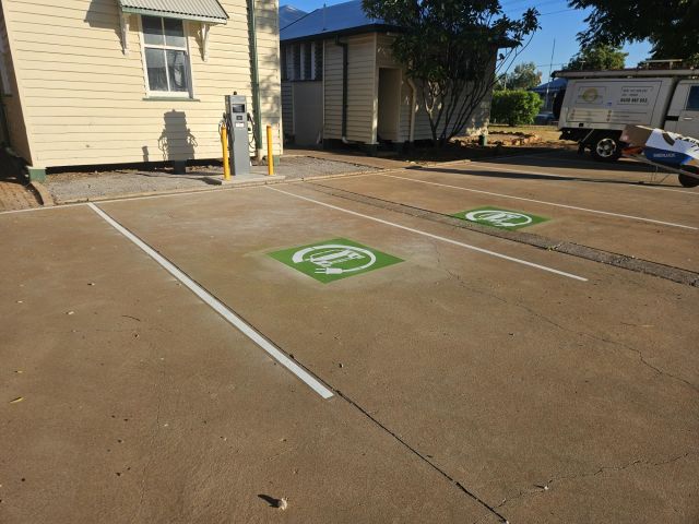 Cloncurry Courthouse - EV Charger
