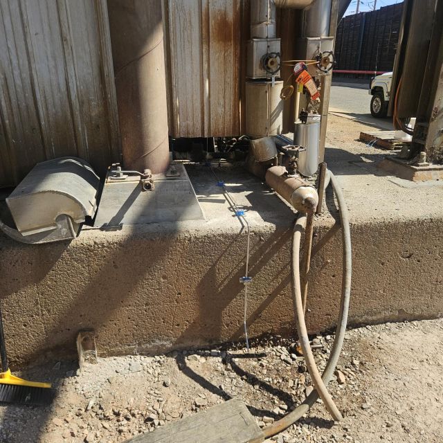 Retubing Aux boiler