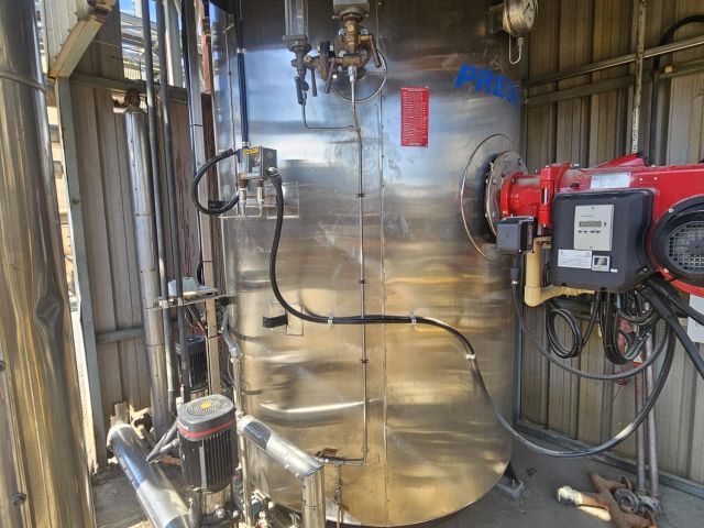 Retubing Aux boiler