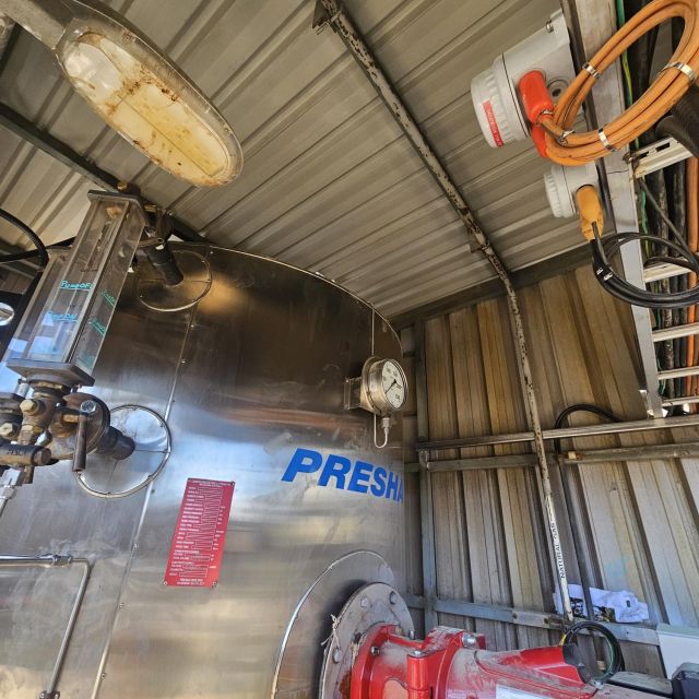 Retubing Aux boiler