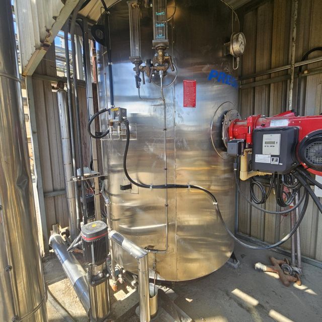 Retubing Aux boiler