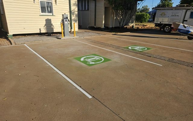 Cloncurry Courthouse - EV Charger