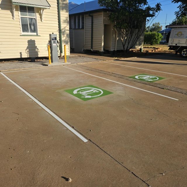 Cloncurry Courthouse - EV Charger